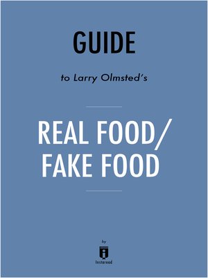 cover image of Summary of Real Food/Fake Food